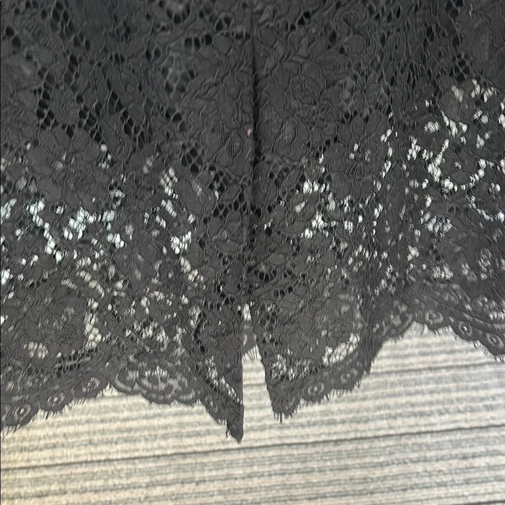 J. Crew Black Lace Long Sleeve Dress - Picture 7 of 7